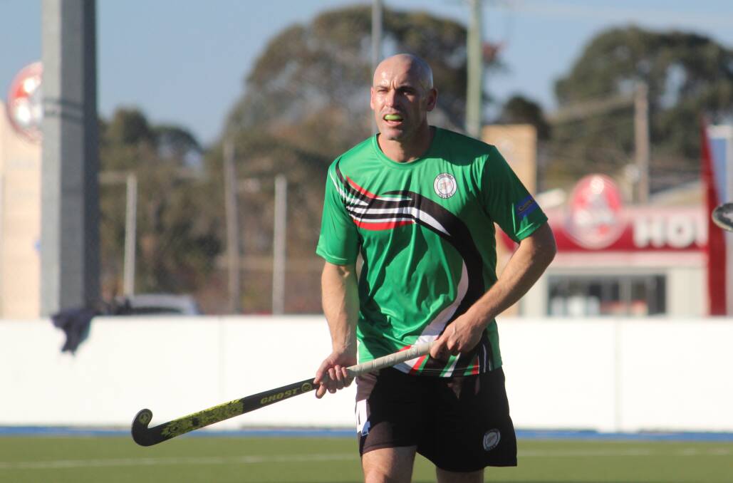 Coach: Glenn Turner will trade his coach's hat for a playing jersey next week during the open division of the Australian Indoor Hockey Festival. Photo: Zac Lowe. 