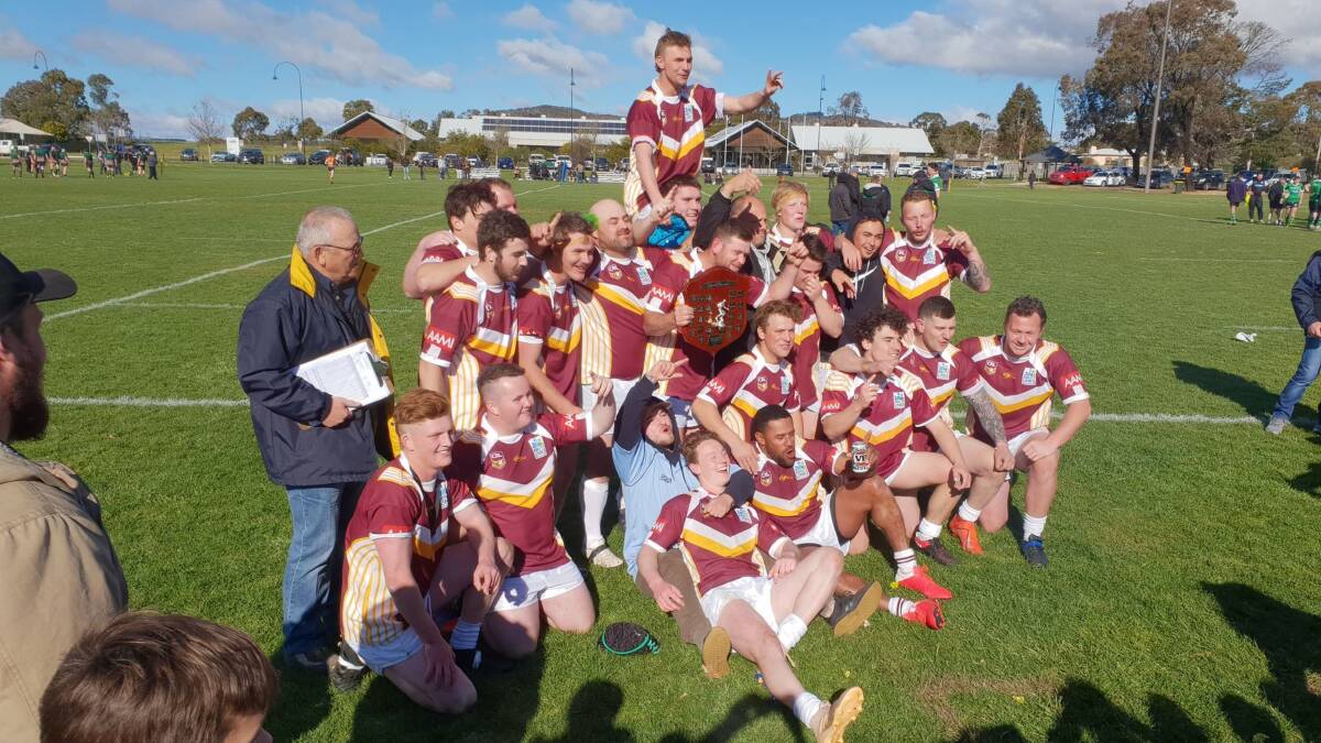 First off: The Gordon Highlanders completed a dream premiership to get Goulburn's winning start off and running. Photo: Zac Lowe.