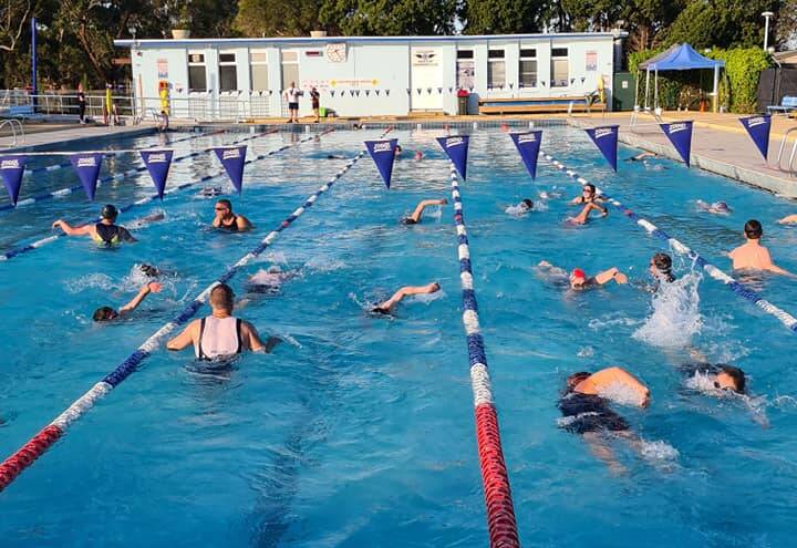 Deep end: The Aquathon's numbers continue to grow week upon week. Photo: Supplied.