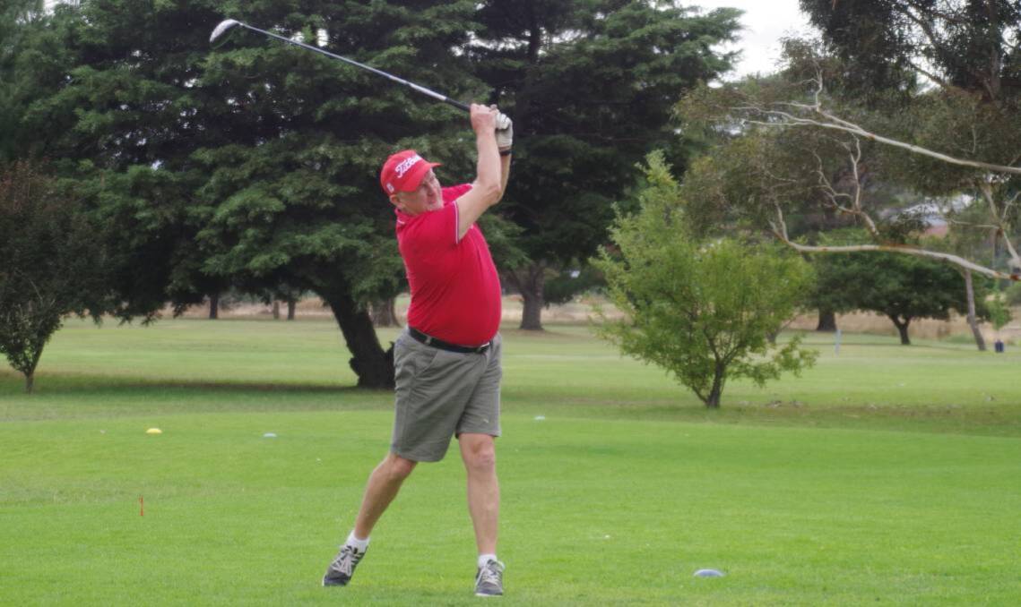 Good swing: The Goulburn Golf Club's next big competition will be the new Top Gun event, which starts from July 1. Photo: Darryl Fernance. 