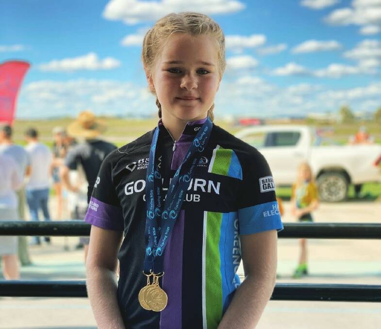 Winner: Young Indie Champion had a superb week of cycling with three wins in three disciplines at the State Under 11s Track Championships in Dubbo. Photo: Supplied.