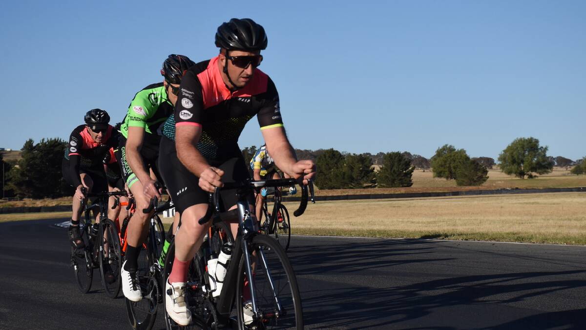 In action: The Goulburn Cycle Club returned to competitive riding after a near six-month layoff due to COVID-19. Photo: David Carmichael.