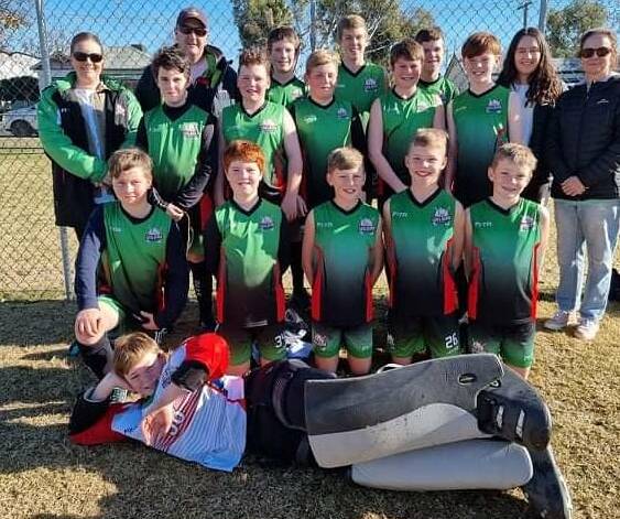 Strong side: A number of Goulburn players had been named in the NSW Under 13s side, but will now not get to travel to Tasmania for the National Under 13s Carnival in November. Photo: Goulburn District Hockey Association. 
