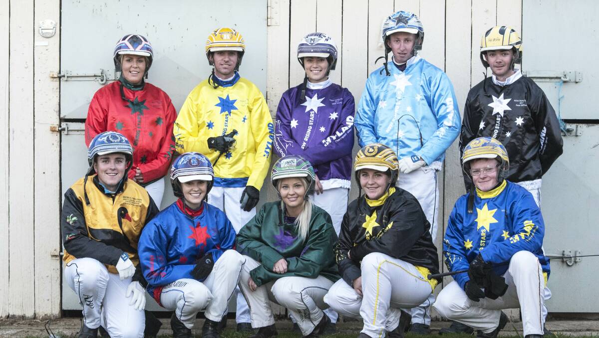 Chosen ones: The 10 drivers who have been selected to take part in the Nicholas Dewar Memorial NSW Rising Stars series this year. Photo: Supplied. 