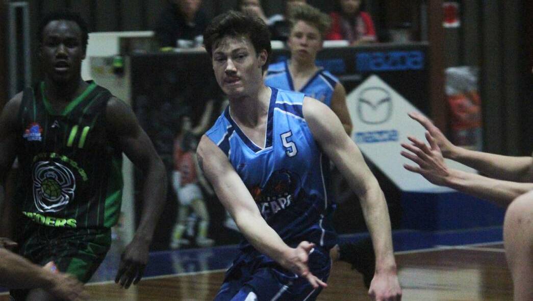 On court: Will Neate (pictured) was one of two Goulburn players to score over 20 points on Saturday. Photo: Zac Lowe.