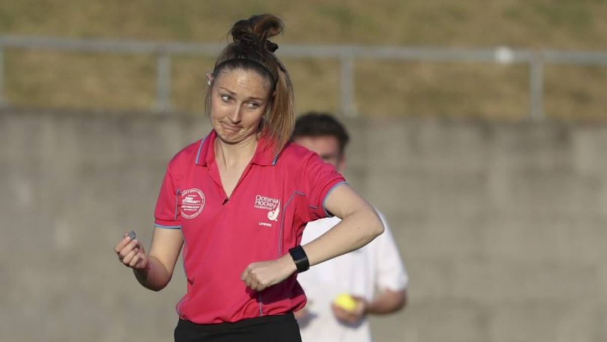 Nominated: Kristy Robertson has long been a distinguished umpire and has once again been recognised for the work she does locally. Photo: Supplied.