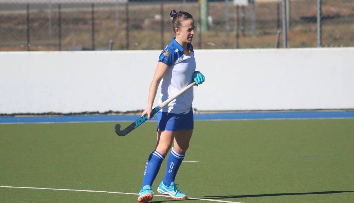 Signed: Former GDHA player, Jess Clements (nee Smith) was one of the first signings announced by the Canberra Chill ahead of the now-postponed Hockey One season. Photo: Zac Lowe.