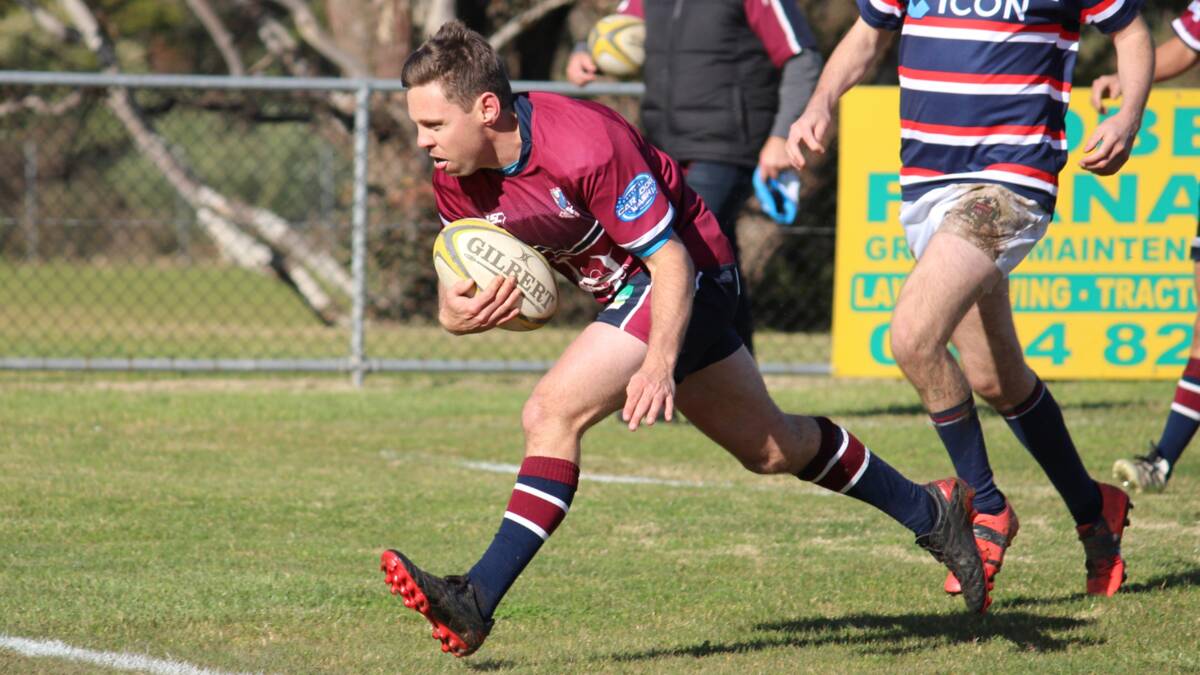 Over the line: Goulburn Dirty Reds president, Jackson Reardon (pictured) said the players are keeping fit in the hope that a finals series will proceed. Photo: Chris Gordon.