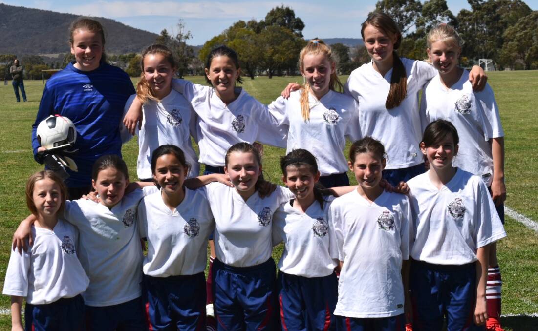 Nearly there: The STFA Under 12s girls performed brilliantly this season but did not make the cut in the semi-finals. Photo: Stacey Yeadon.