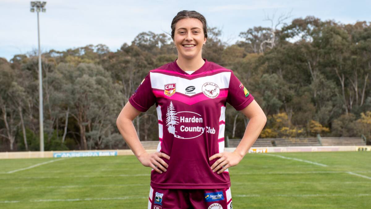 In charge: Harden's Emma James will lead the GTS representative side this Saturday. Photo: Canberra Region Rugby League.