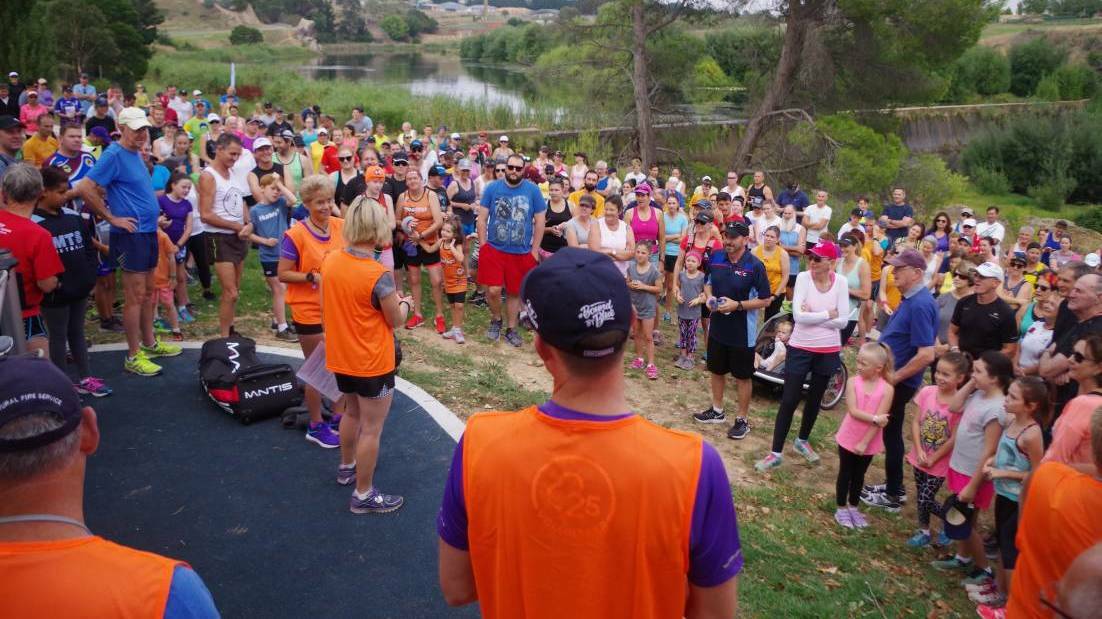 Holding out: parkrun events will not recommence in Australia until it is completely safe for every club to do so. Photo: Darryl Fernance. 