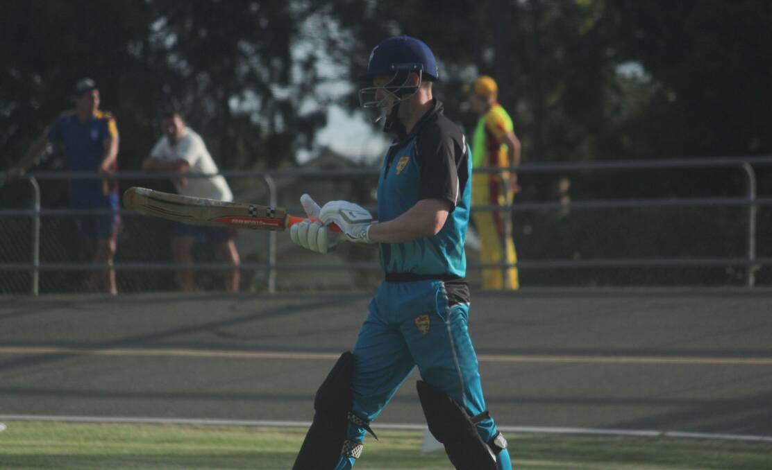 In to bat: Brad Smith (seen here playing for ACT Southern Districts in the 2020/21 Country Championships) will lead the Goulburn team in this year's Burns Cup. Photo: Zac Lowe.