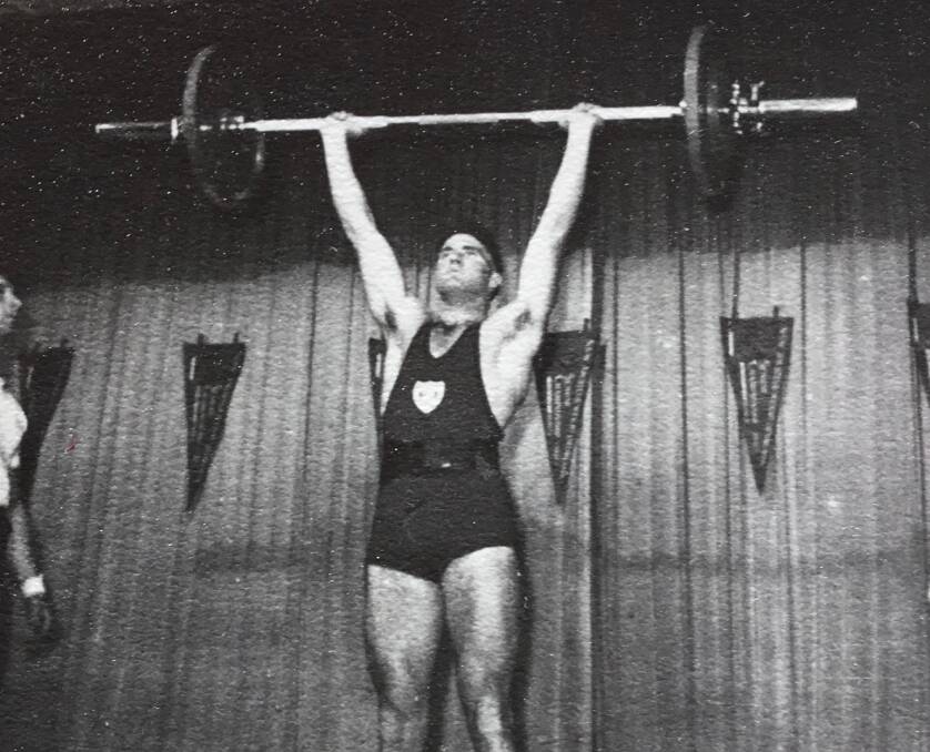 Big push: Bruce Belford claimed numerous titles during a long and decorated powerlifting career. Photo: Supplied.