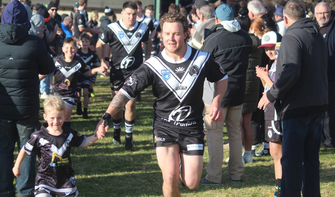 Change sides: Mitchell Turner (seen here playing for the Yass Magpies in 2021) will once again play for Goulburn in 2022. Photo: Zac Lowe.