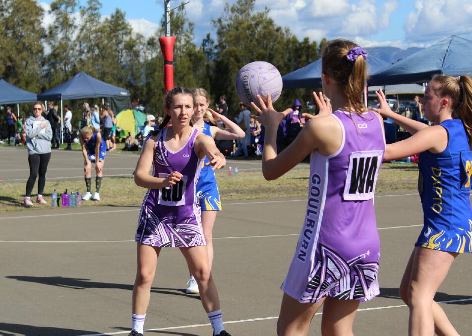 On the rise: Players turning 13 or 14 in 2022 can apply for the Foundation Waratah and Warada programs run by Netball NSW. Photo: Goulburn District Netball Association.