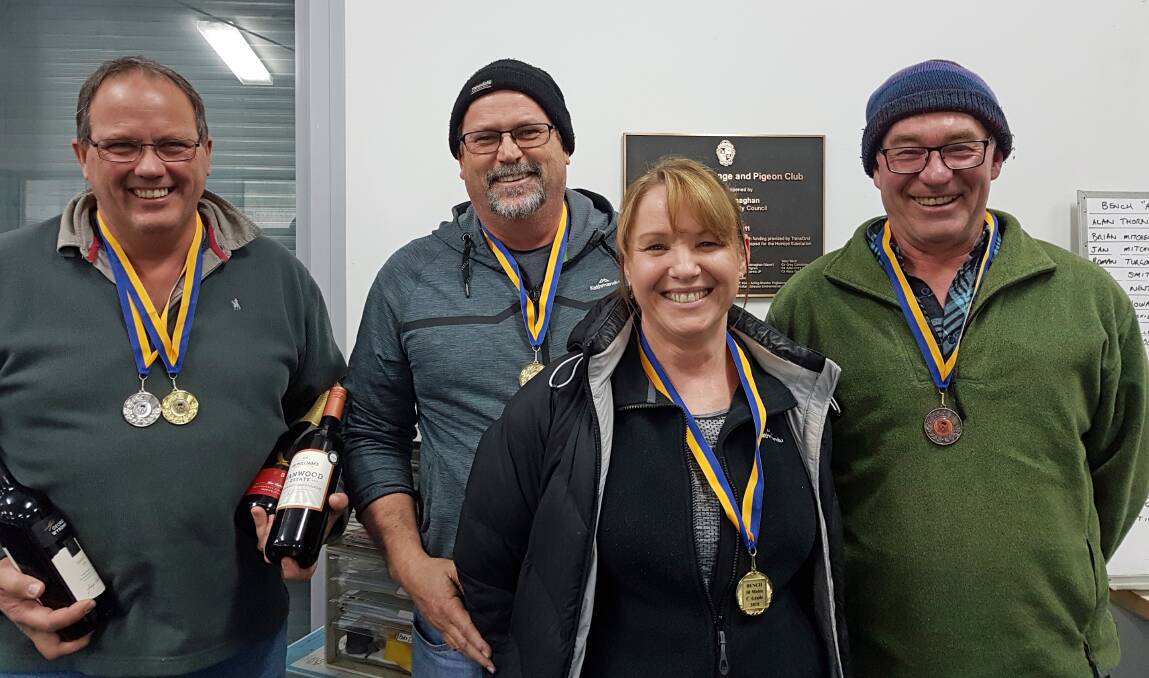 Big smiles: The members of the Goulburn Workers Small Bore Rifle Club were thrilled with their efforts in Sydney last Saturday. Photo: Supplied. 