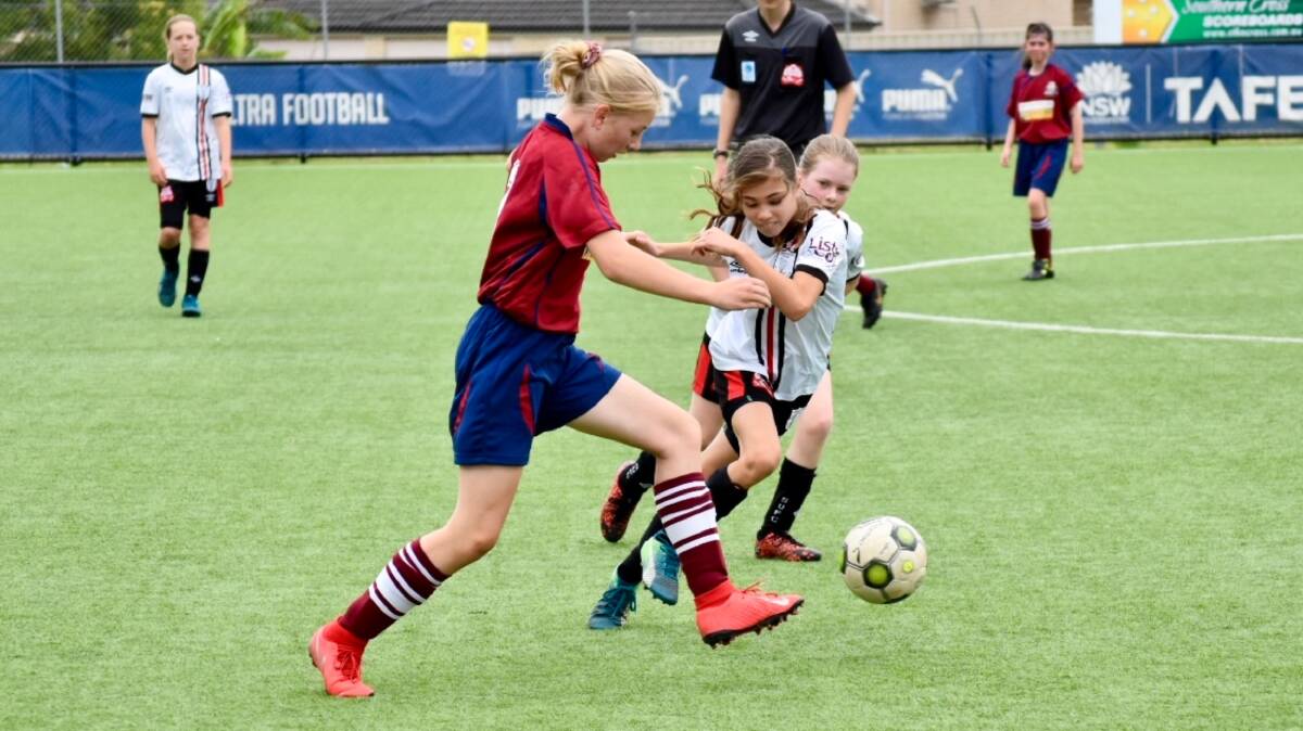 Junior skills: The STFA's best junior youngsters will put their best foot forward this Sunday at Cookbundoon. Photo: Stacey Yeadon.
