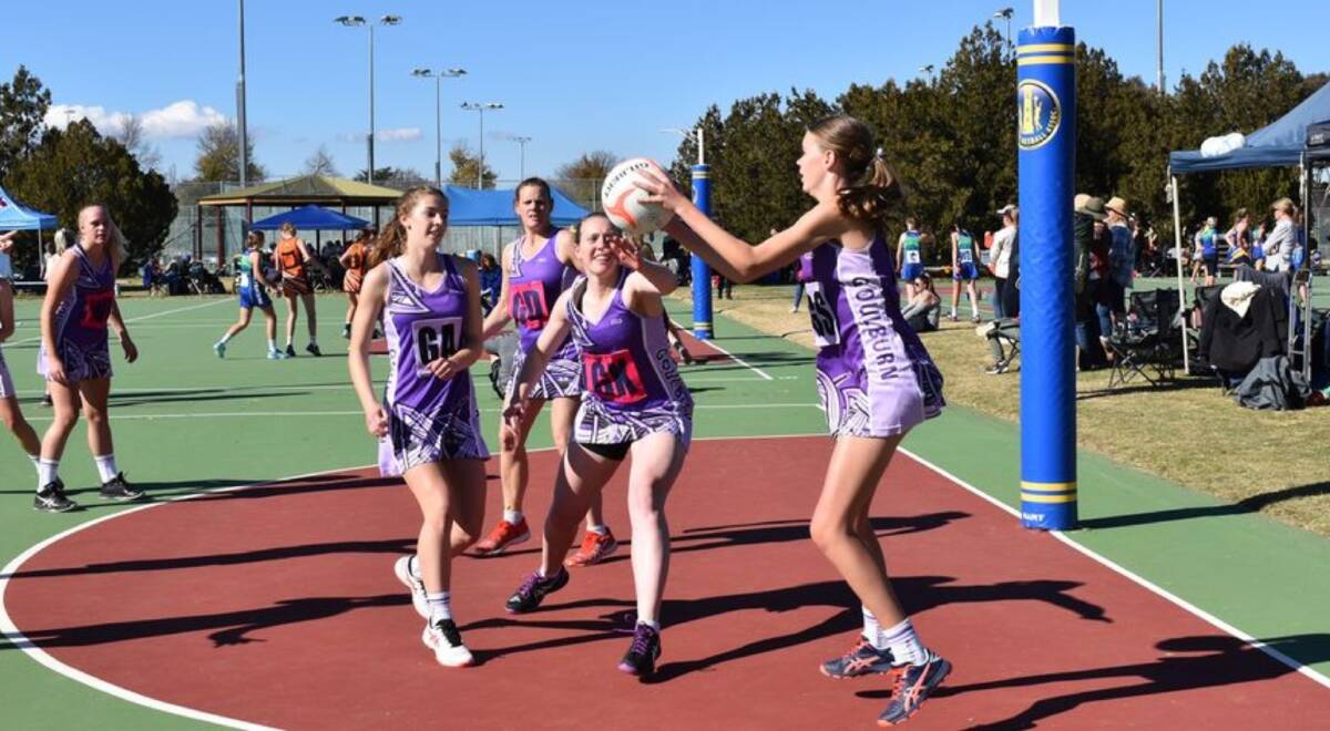 On court: The Goulburn District Netball Association sides are in the midst of their State Titles preparations. Photo: Goulburn District Netball Assocation. 