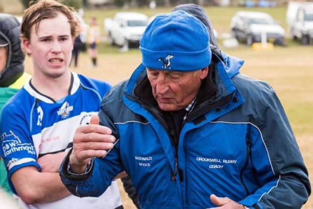 Experience: Bruce Nixon has led the Crookwell Dogs through countless seasons, and looks forward to the challenge of coaching a younger side. Photo: Crookwell Dogs Rugby Club. 