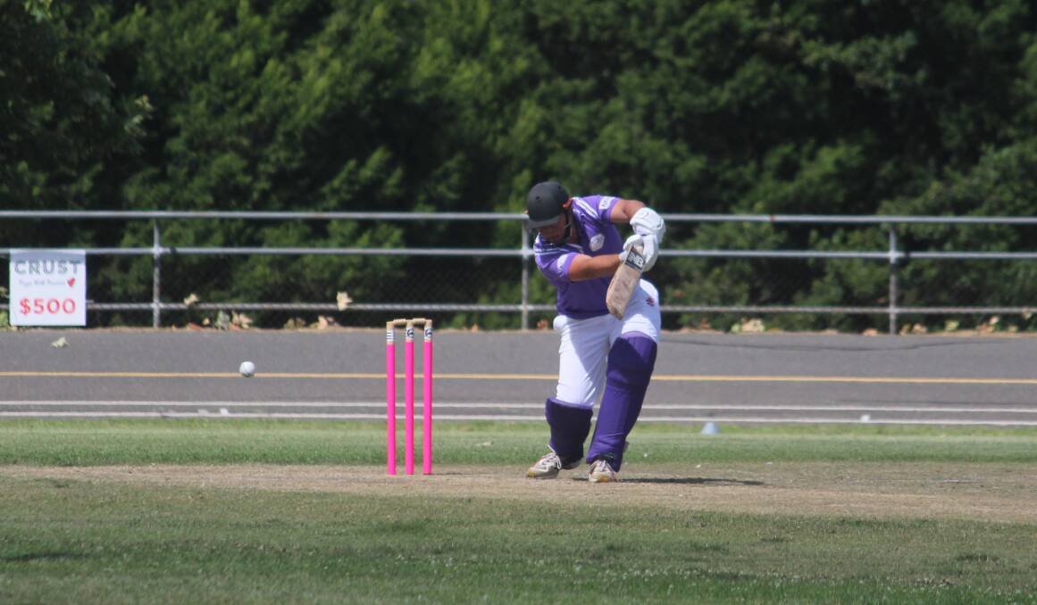 Well played: The Crookwell Cricket Club's first 40-over win of 2021/22 could not have come in more dramatic circumstances. Photo: Zac Lowe.