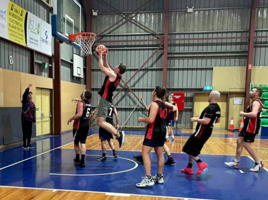 Leaping: The local basketball competition was called off by the Goulburn Basketball Association due to the lockdowns which went into place in mid-August. Photo: Goulburn Bears.