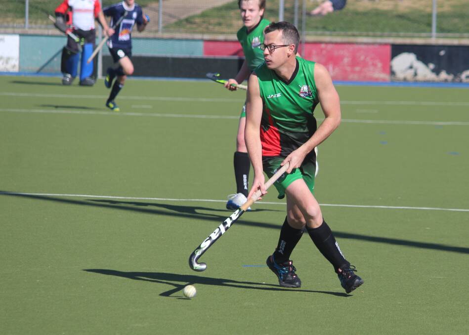 Turning: Nothing is certain for Goulburn's hockey players, with the future of both the local and representative competitions in jeopardy. Photo: Zac Lowe.