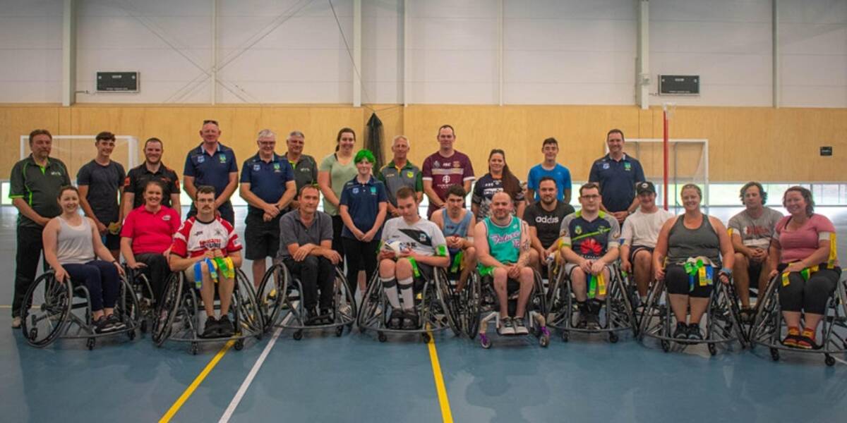 Try it out: Anybody interested in wheelchair rugby league can try it out at the CRRL's Come and Try Day this Sunday, February 28. 