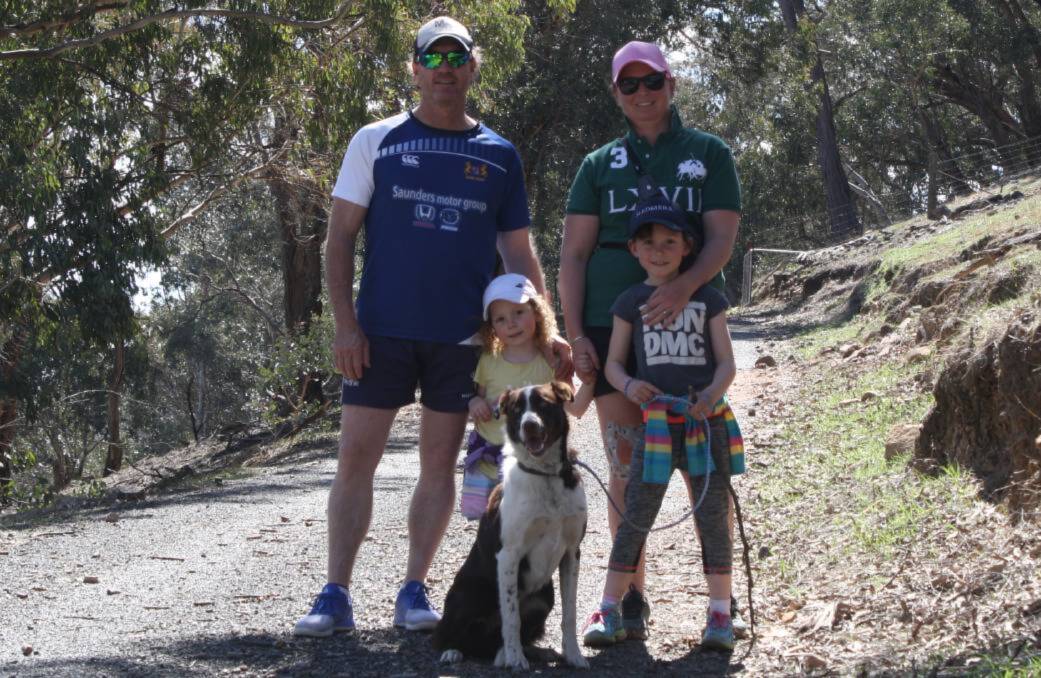 Family friendly: The Bowning Hill Walk is an ideal day out for families who want to get active and donate to a good cause. Photo: Hannah Sparks. 