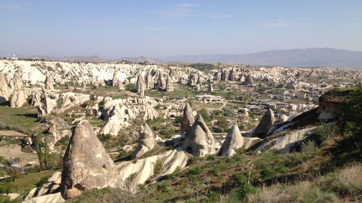 Tuff formations around Goreme, Cappadocia, Turkey. Photo: Nicole Phillips