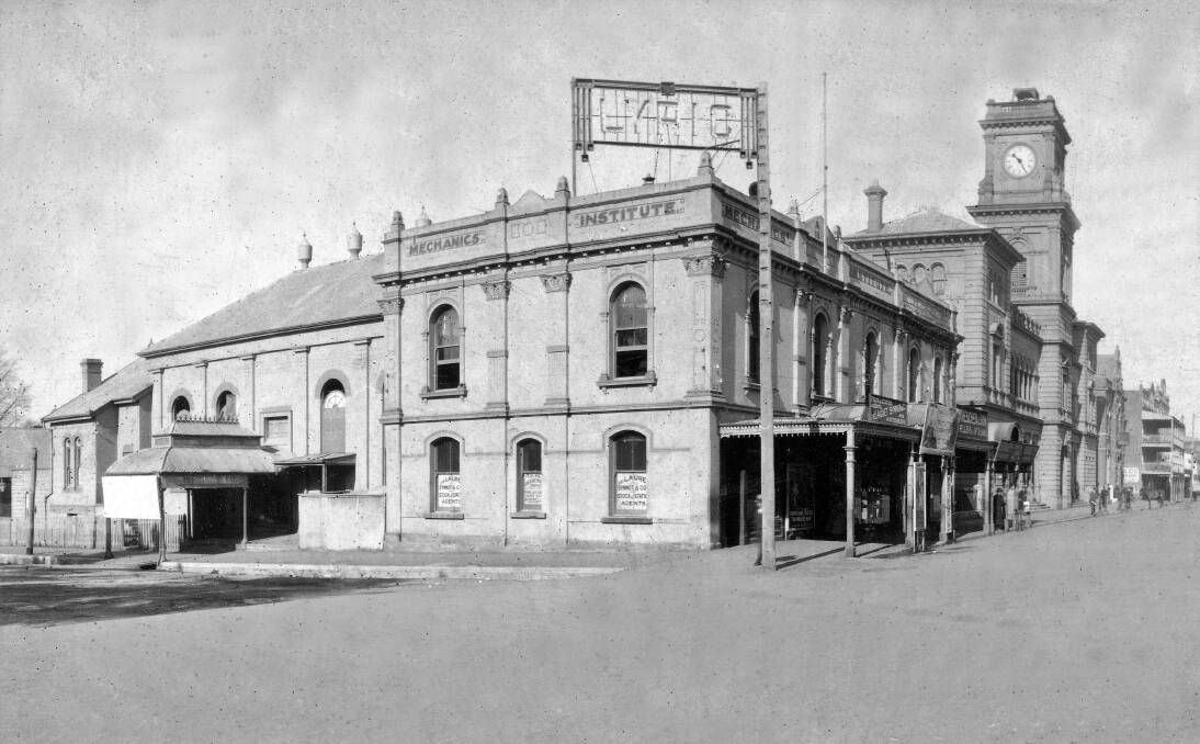 The former Mechanics Institute, February’s featured building in the Goulburn Post’s 2017 calendar, still available for purchase at 199 Auburn Street. Image: supplied