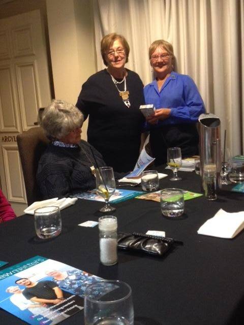 On behalf of the members, Kathy Jeffrey thanked Margaret Cameron for her informative presentation. Photo supplied