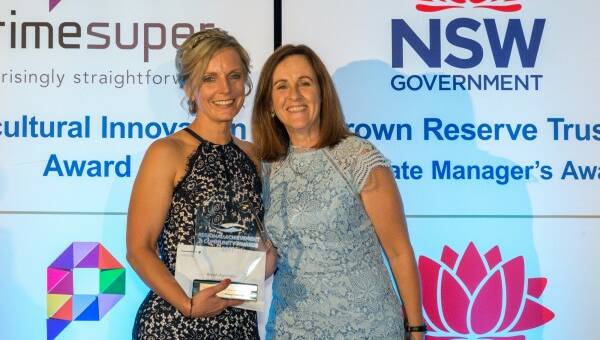 Angela Hookham of Fitness in the Park in Goulburn won a Customer Service Award in 2018 as part of the NSW/ACT Regional Achievement and Community Awards. Supplied