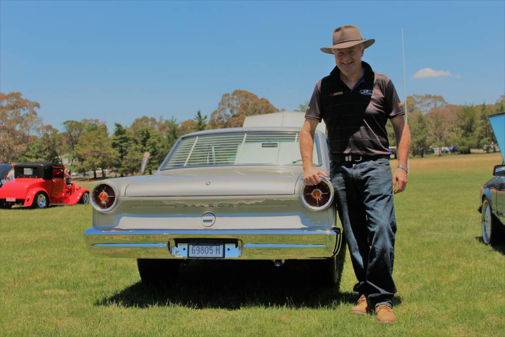Car and motorcycle show fundraiser for cancer charity, at Poidevin Oval, November 25