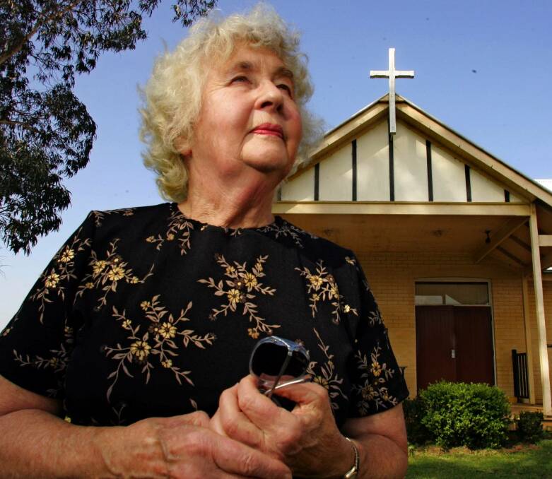Dr Mary White in 2005. Her daughter is accused of her murder. Photo: Newcastle Herald