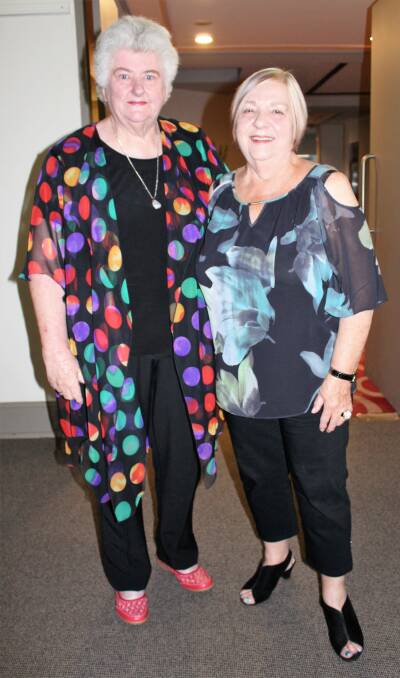 Founding and long-term members of the cystic fibrosis support group, Julia Laybutt and Sue Burgess, of Goulburn, who gives thanks for recent fundraising support.