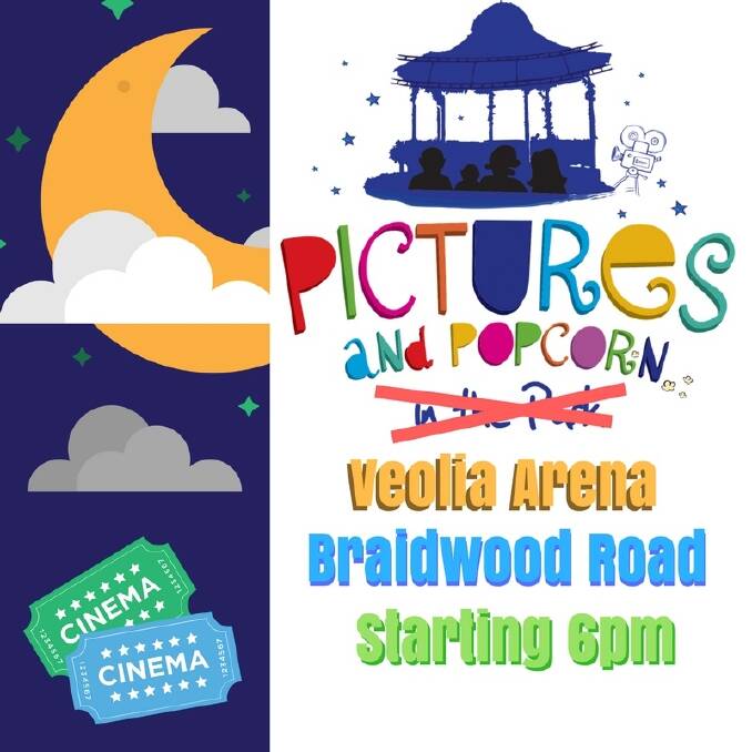 Pictures and Popcorn to take cover in Veolia Arena this Saturday