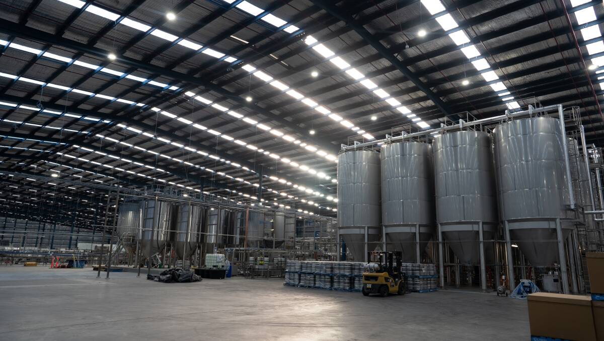 Tanks at Tribe Breweries on Ducks Lane. Photo supplied