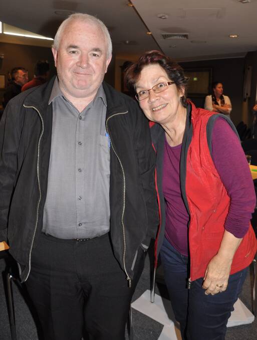 Rocky Hill Musical Theatre Company's Chris Gordon and Southern Tablelands Arts' (STARTS) Susan Conroy, jubilant at the JRPP decision on December 6.
