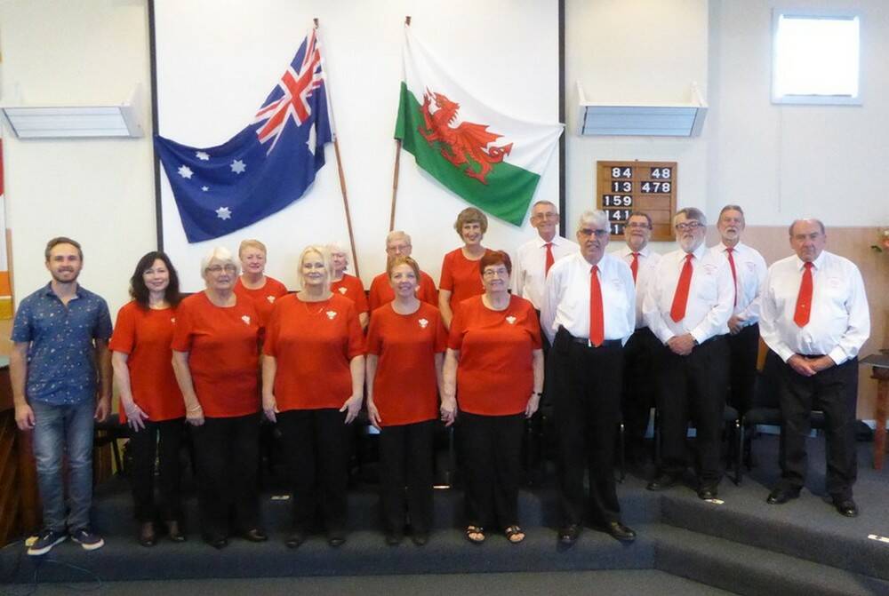 WELSH CHOIR: From Wollongong to Goulburn on Sunday August 12, 2pm, Ss Peter & Paul’s Old Cathedral, corner of Bourke and Verner streets. $15 at the door. Phone: 0428 790 378