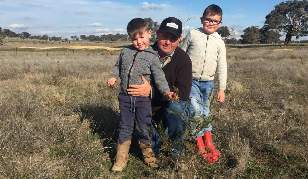 Matt Doyle, with Rory and Xavier, invite you to 'Love Your Land' this Valentine's Day.