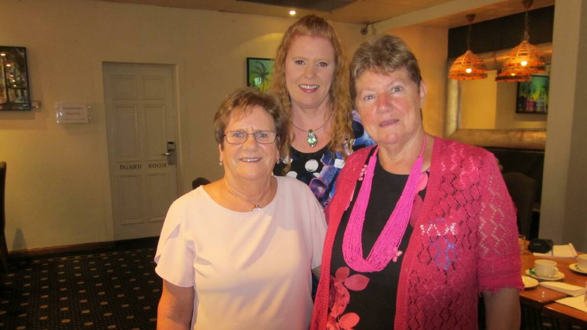 Lee Oxley, Jenny Thomas and Lorraine Langford. Wishing Lorraine all the best in her new home in Sydney where she will be closer to her family. Photo supplied