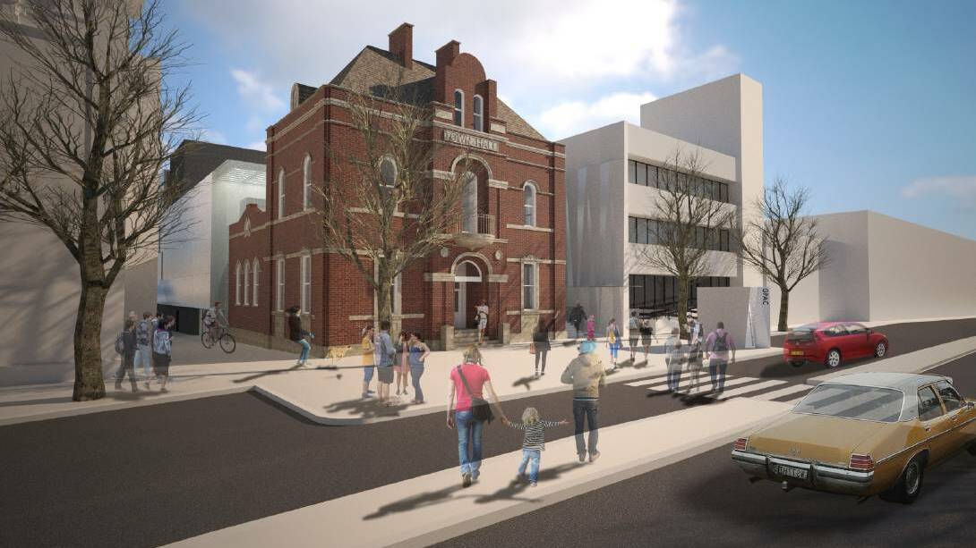 Architect Brewster Hjorth's artist impression of the new performing arts venue. It is expected to be completed by September, 2021. Image supplied.
