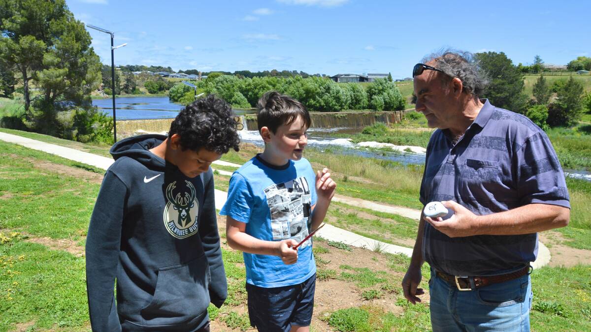 Members of the Mulwaree Aboriginal Community enjoying the NAIDOC event at Marsden Weir. Picture supplied.