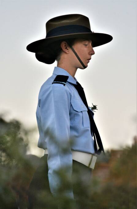 A member of the 325 (City of Goulburn) Squadron Australian Air Force Cadets. Picture supplied.