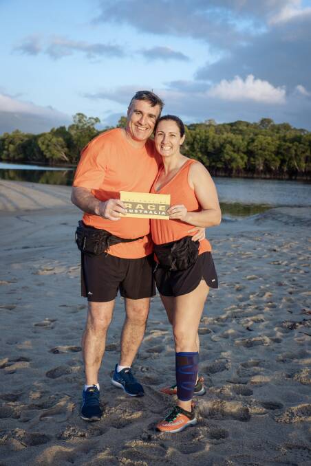 REALITY: Balgownie postie Shane, 47, and his firefighter wife Deb, 40, will feature in the new season. Picture: Supplied