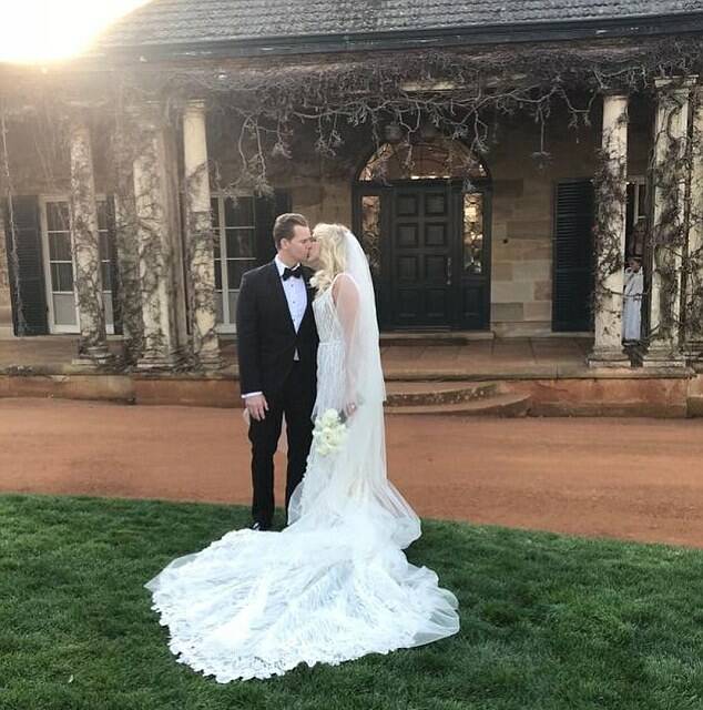 Steve Smith has married his long-term partner Dani Willis in the Southern Highlands. Picture: brittany_weston, Instagram