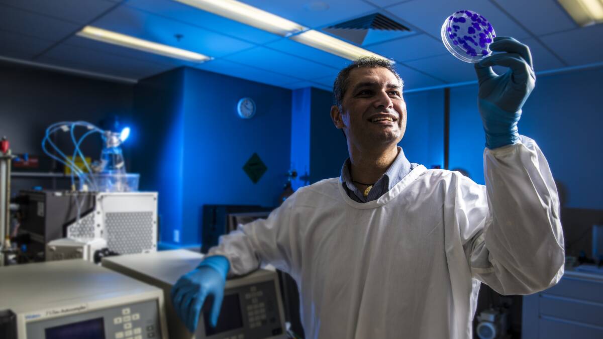 RESEARCH: Head of Targeted Nano-Therapies at UoW's Centre for Medical Radiation Physics, Dr Moeava Tehei. Image supplied.