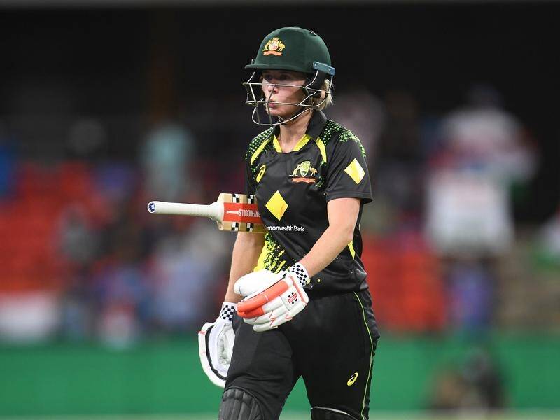 Australia's Beth Mooney faces an indefinite spell on the sidelines due to a fractured jaw.