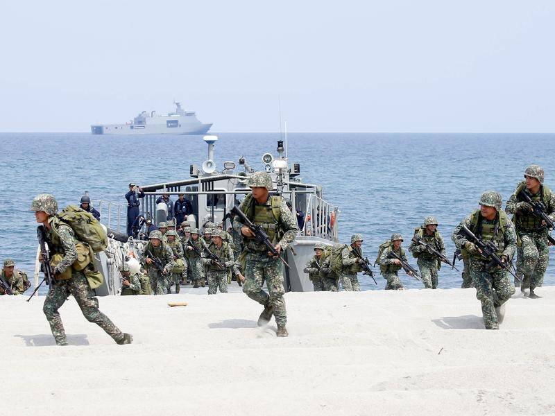 US and Philippines forces have for two decades held joint military drills.