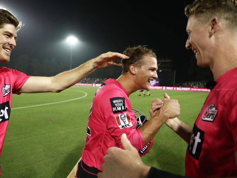 Josh Philippe's unbeaten 83 has led the Sydney Sixers to a stunning BBL win over Adelaide.